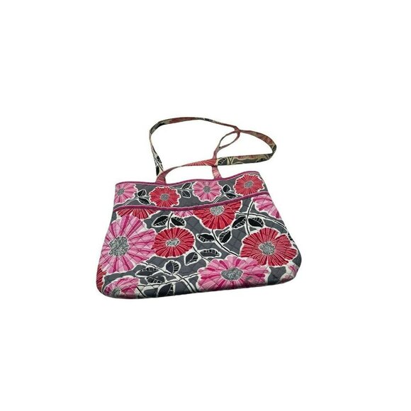Vera Bradley Quilted Floral Tote Purse - Picture 2 of 9